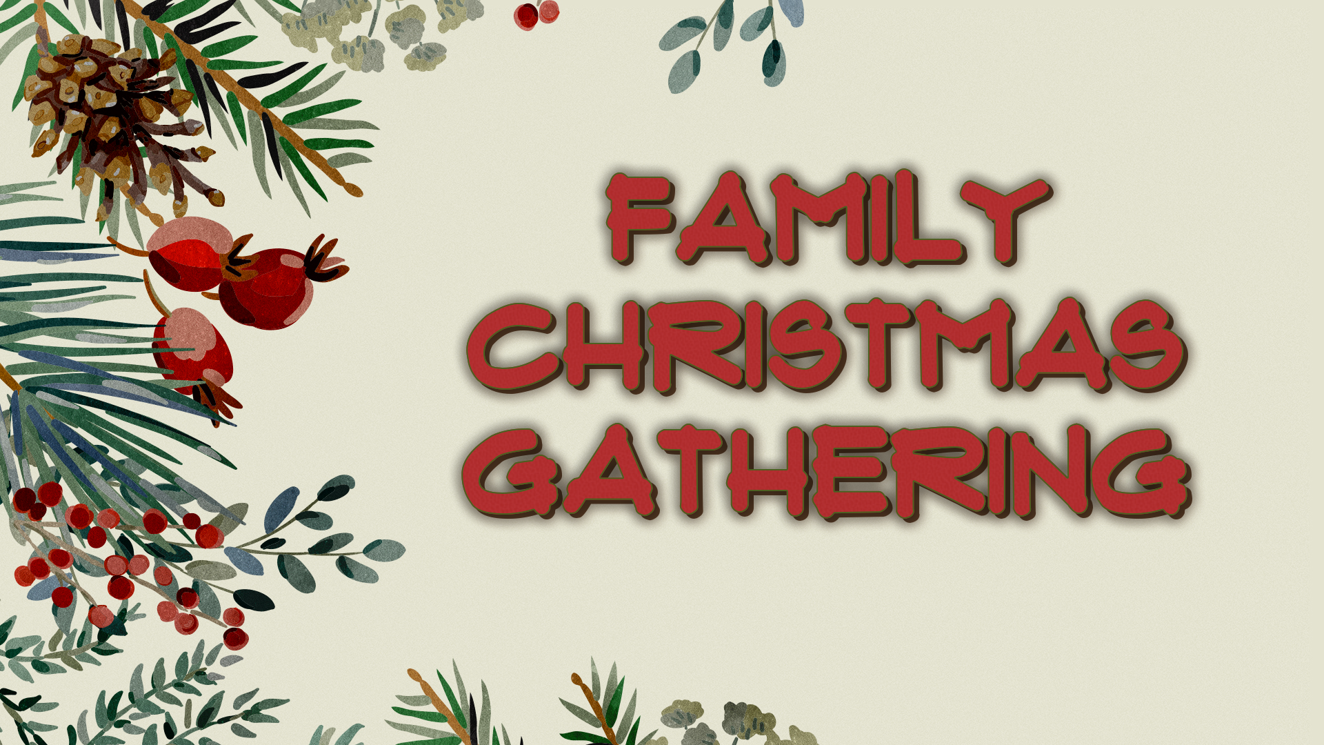 Family Christmas Gathering